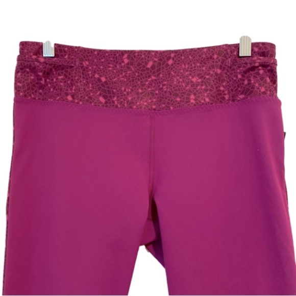 Lululemon Real Quick Tight Leggings Paradise Geo Regal Plum Size 10 NWT - Picture 3 of 16